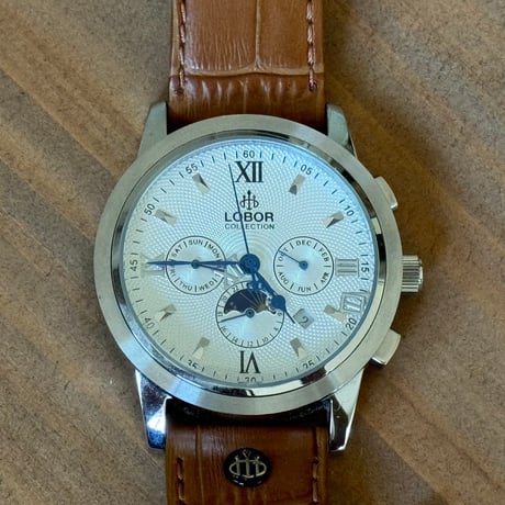 新品 lobor mechanical watch brown