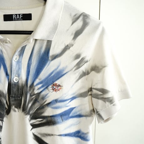raf by raf simons polo shirt white