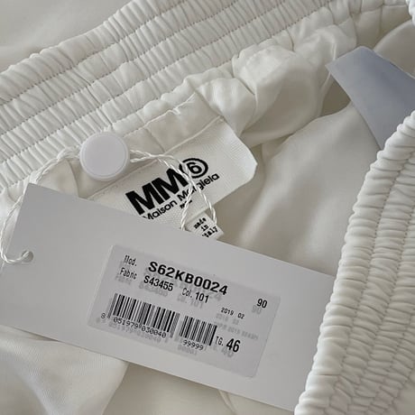新品 mm6 maison margiela 2019aw padded wide pants 46