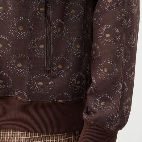 新品 needles 2022aw jacquard track jacket brown L