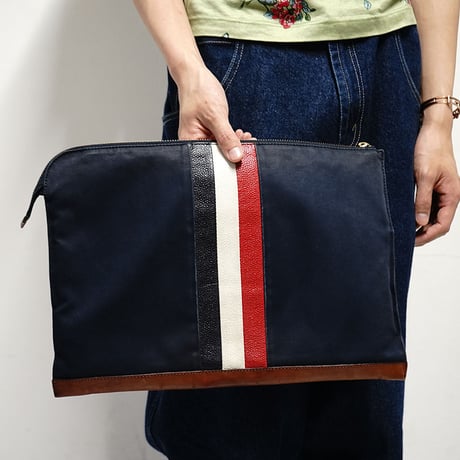 BLACK FLEECE BY Brooks Brothers clutch bag