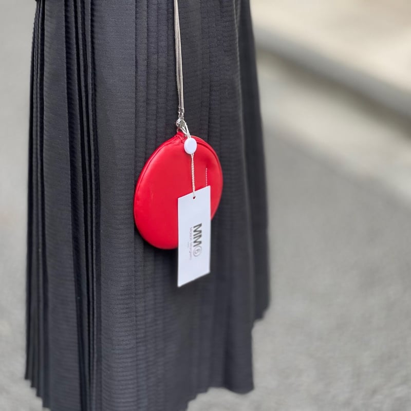 新品 mm6 maison margiela 2019aw round mini bag |