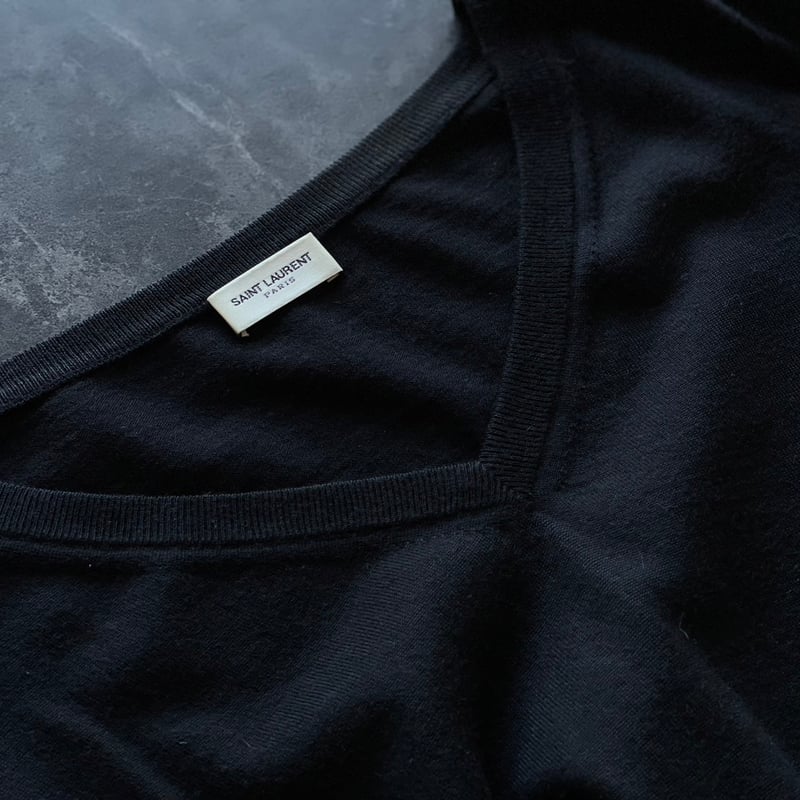 トップス Saint Laurent Paris knit Edi Slimane saint laurent paris by hedi slimane knit | requ