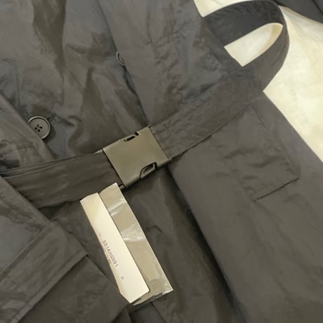 新品 maison margiela 2019ss trench coat black 40