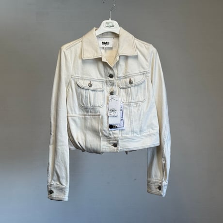 新品 mm6 denim jacket 38