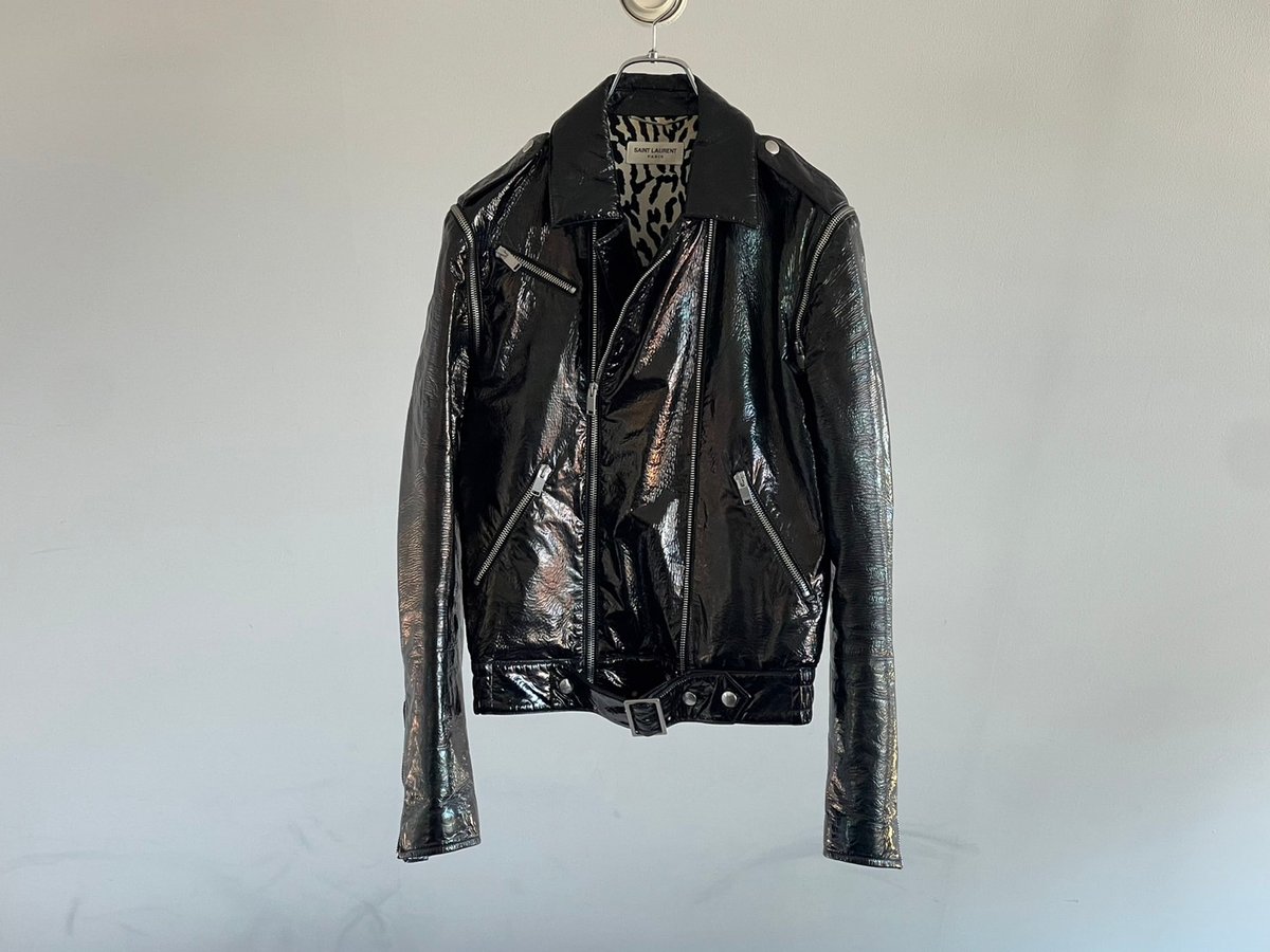 saint laurent paris by hedi slimane double ride