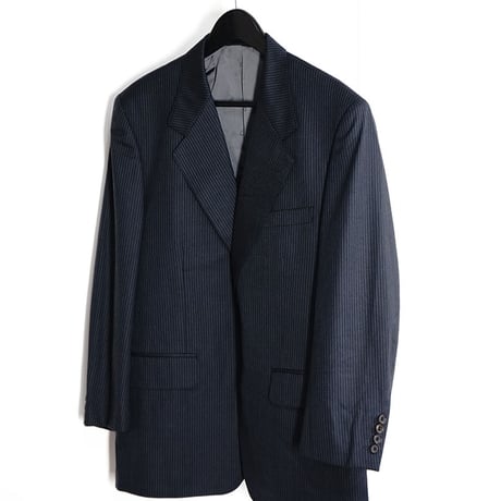 christian dior stripe set up suits