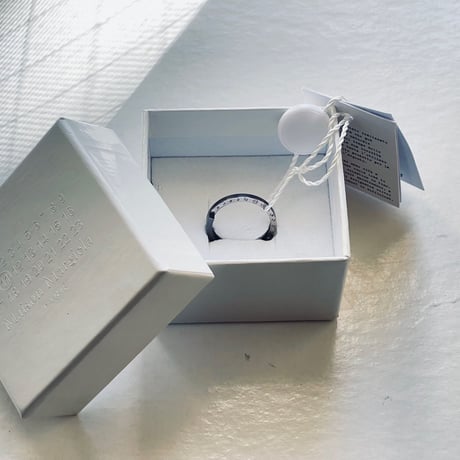 新品 maison margiela 2020aw "cut out" number ring