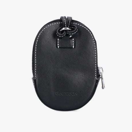 新品 jw anderson leather cap bag black