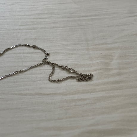 新品 mm6 maison margiela 2019aw necklace silver