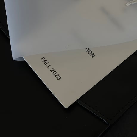 新品 our legacy leather shoulder bag black