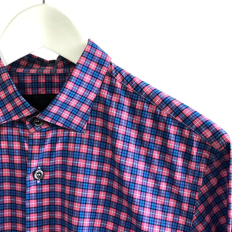 未使用 prada check shirt