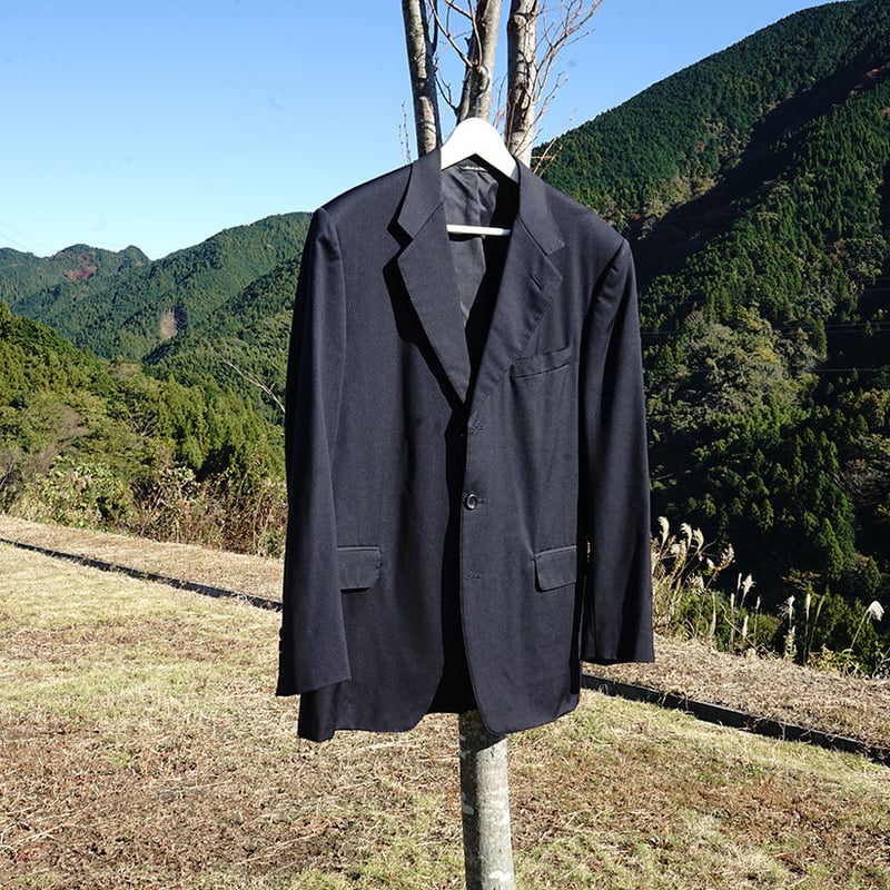 CELINE HOMME tailored jacket navy | requality