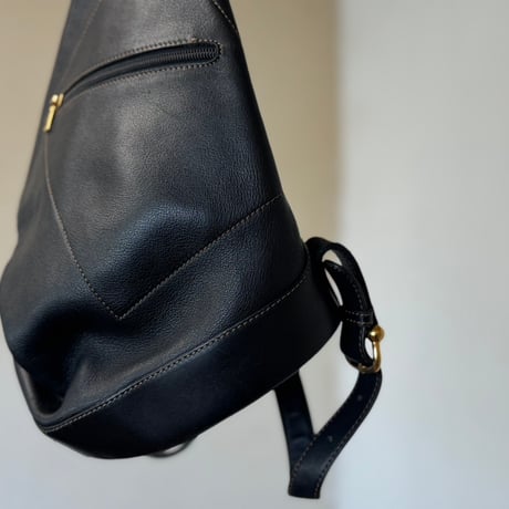 loewe leather bag "anton" black