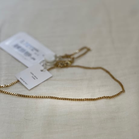 新品 mm6 maison margiela 2019aw necklace gold