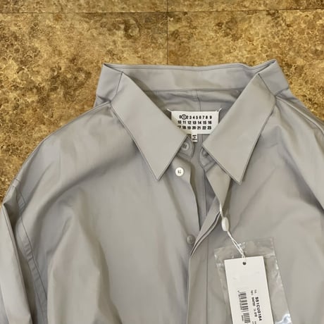新品 maison margiela 2020ss over size long shirt coat