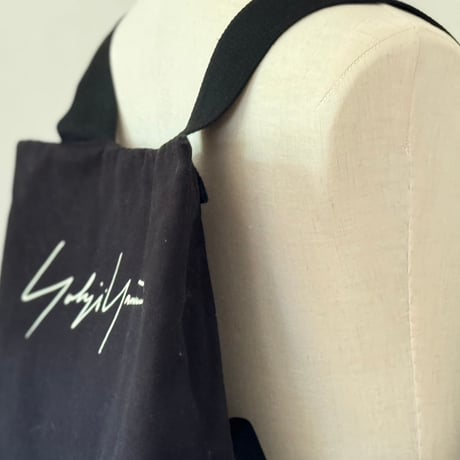 yohji Yamamoto logo back pack