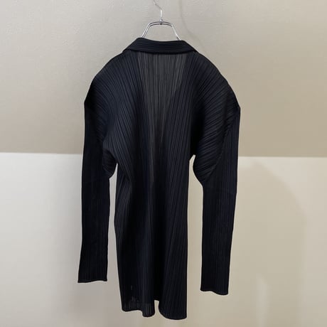 issey miyake pleats zip jacket