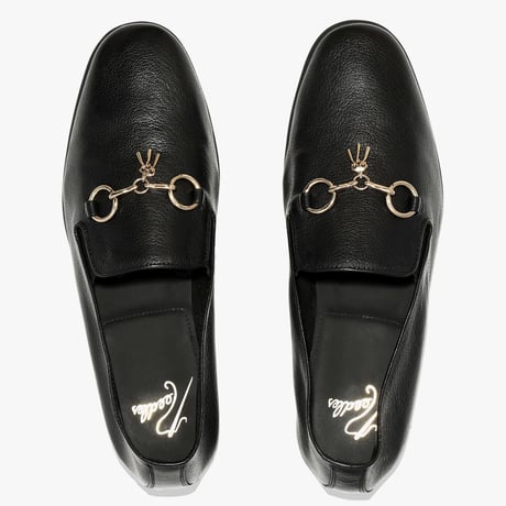 新品 needles 2023ss leather tassel loafer black
