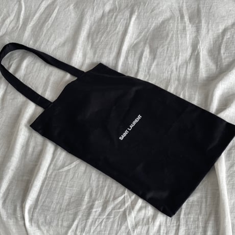 saint laurent logo tote bag