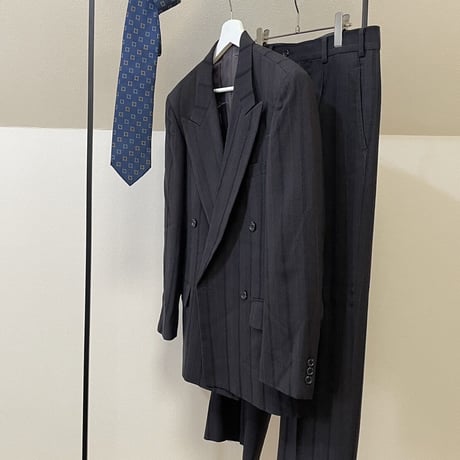 setup suit + hermes necktie #2