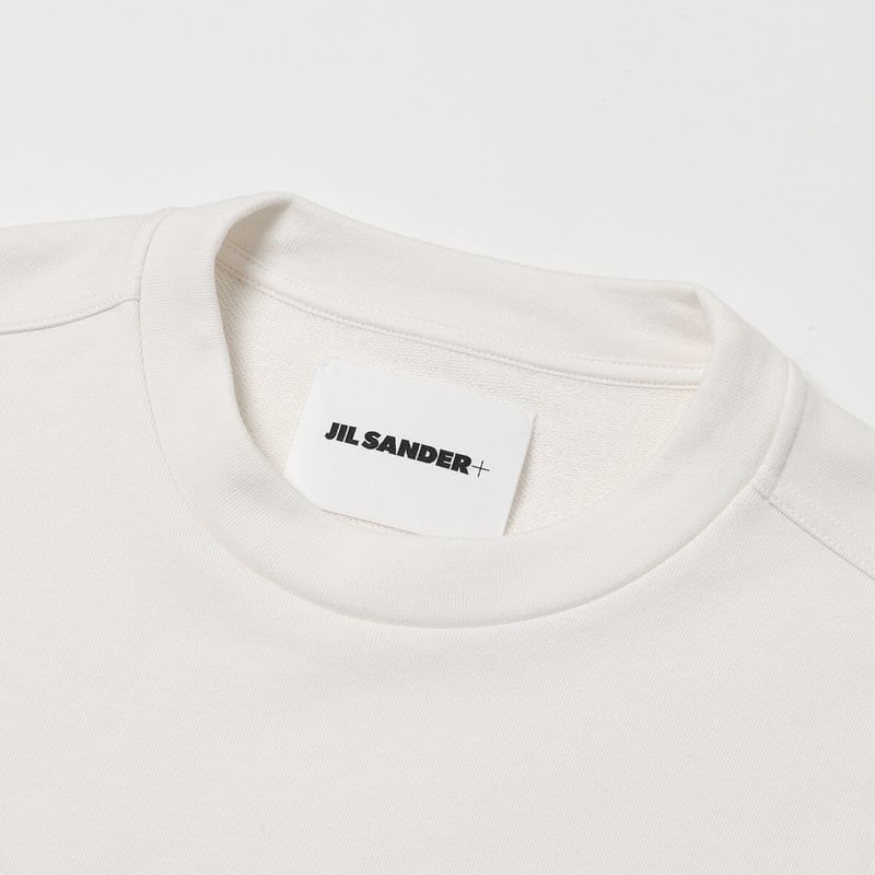 JIL SANDER ホワイト スウェット 新品 jilsander+ over size sweat M | requality
