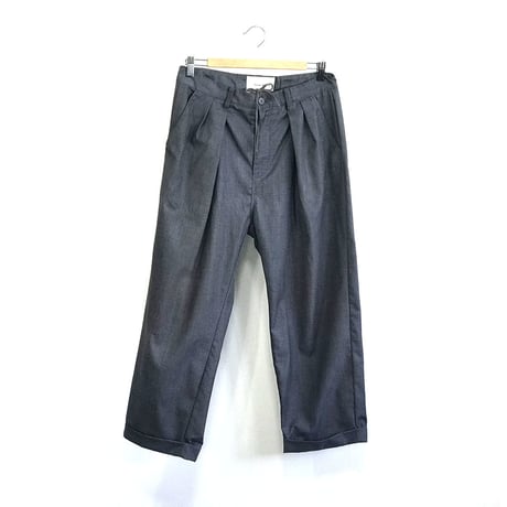 palme d'or wide tuck trousers