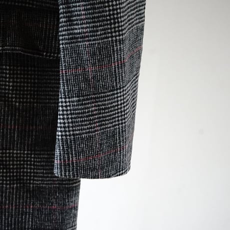vintage  glen check  Chesterfield coat