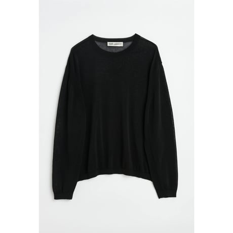 新品 our legacy 2023 black knit