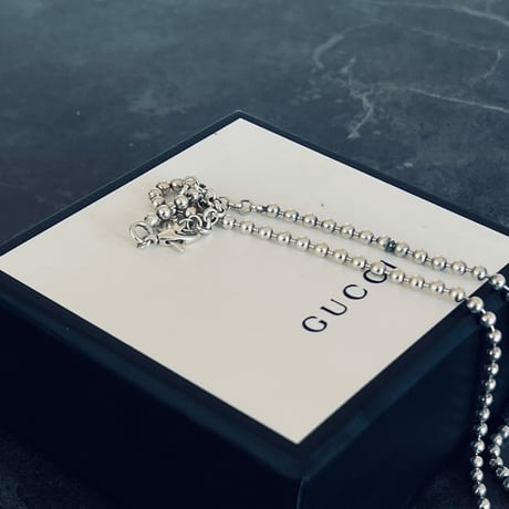 gucci interlocking G silver necklace