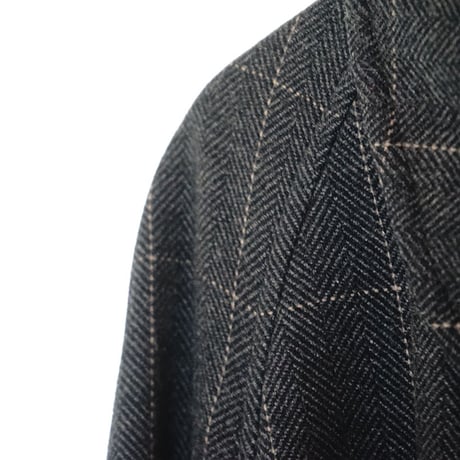 yohji yamamoto AAR check coat