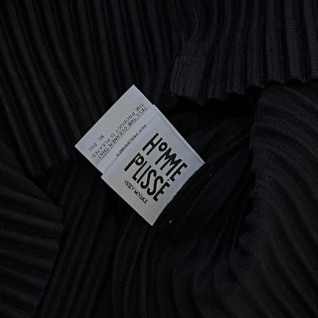 新品 homme plisse issey miyake 2022aw pleats tops black