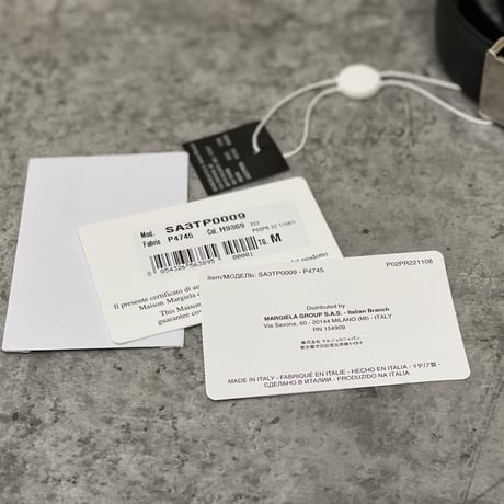 新品 maison margiela 2022aw leather belt