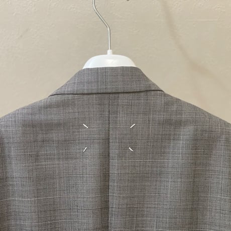 新品 maison margiela 2020aw check jacket