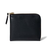 新品 comme des garcons 2026 leather wallet black