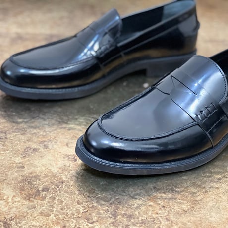 新品 carpe diem shinny calf loafer 43