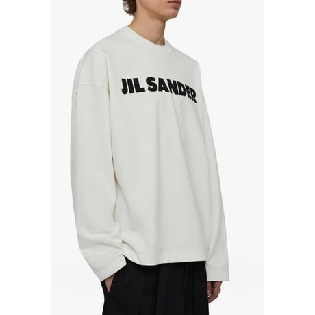 jilsander oversize logo tops