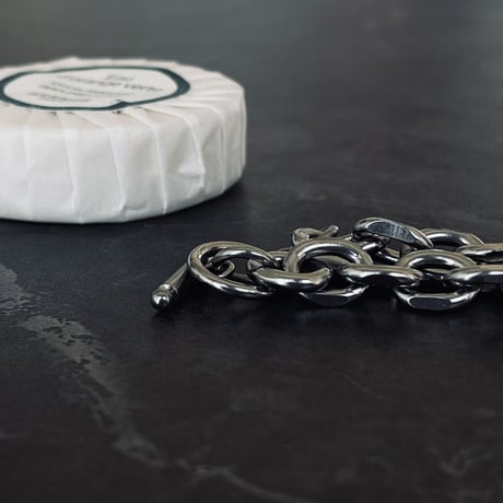 factory sample "T bar" bracelet  + hermes soap