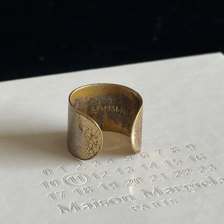 maison margiela antique finish ring