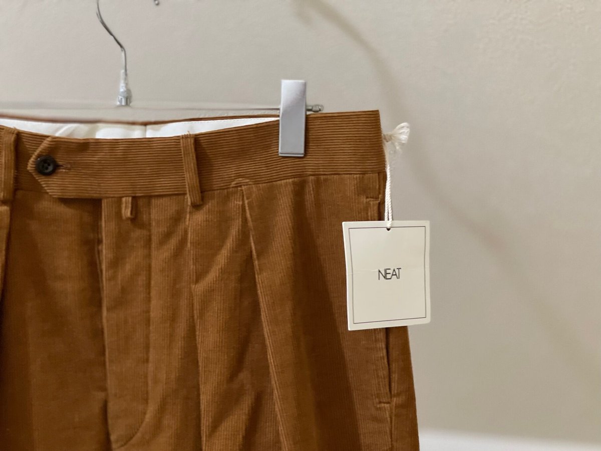 neat 20aw antique corduroy wide | ヤマダウェブコム