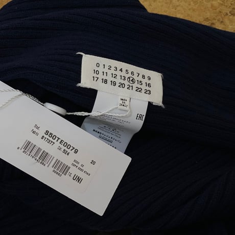 新品 maison margiela 2020aw cashmere wool muffler