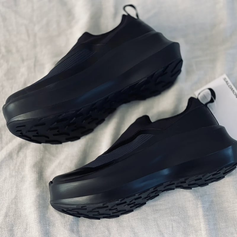 新品 comme des garcons × salomon platform slipon 新品 comme des garcons × salomon platform slipon