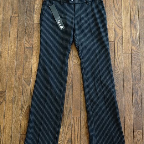 新品 kyoji maruyama stripe trousers