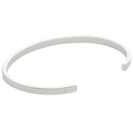 新品 maison margiela logo silver bracelet