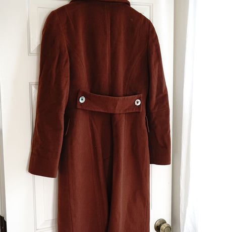 fendi cashmere double coat
