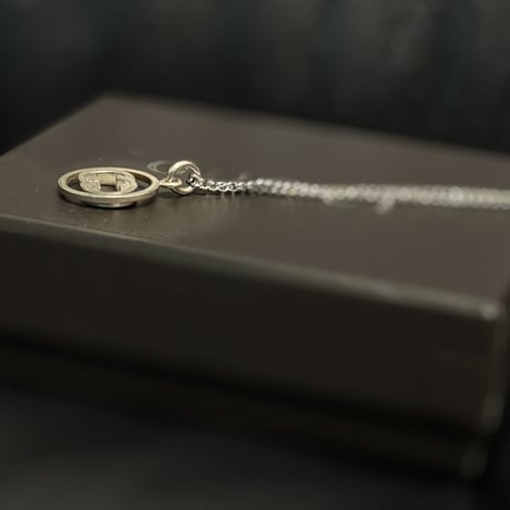 gucci interlocking silver necklace