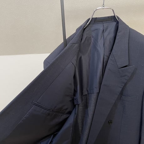 setup suit + hermes necktie #13