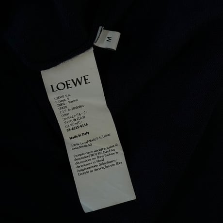 【国内正規】loewe anagram cardigan M