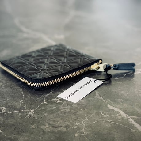 新品 comme des garcons leather wallet
