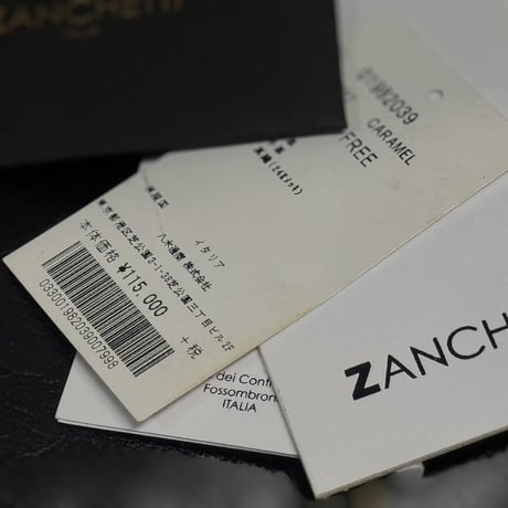 zanchetti leather shoulder bag